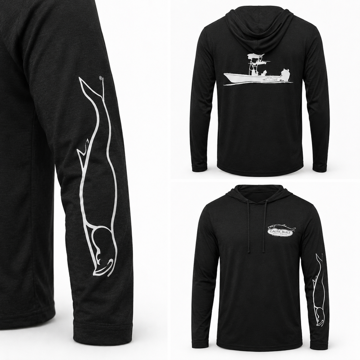 Mens Tri-Blend Hoodie