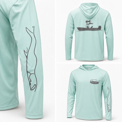 Mens Hooded Long Sleeve